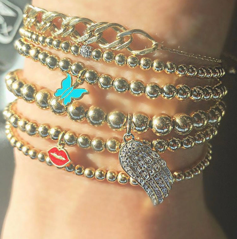 Butterfly Charm Bracelet