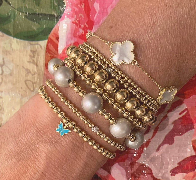 Butterfly Charm Bracelet