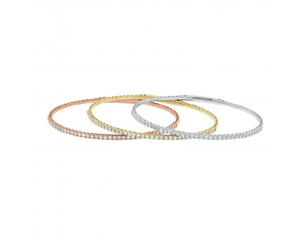 Lexi Diamond Flex Bangle