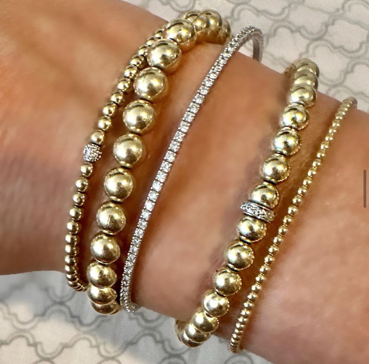 Lexi Diamond Flex Bangle