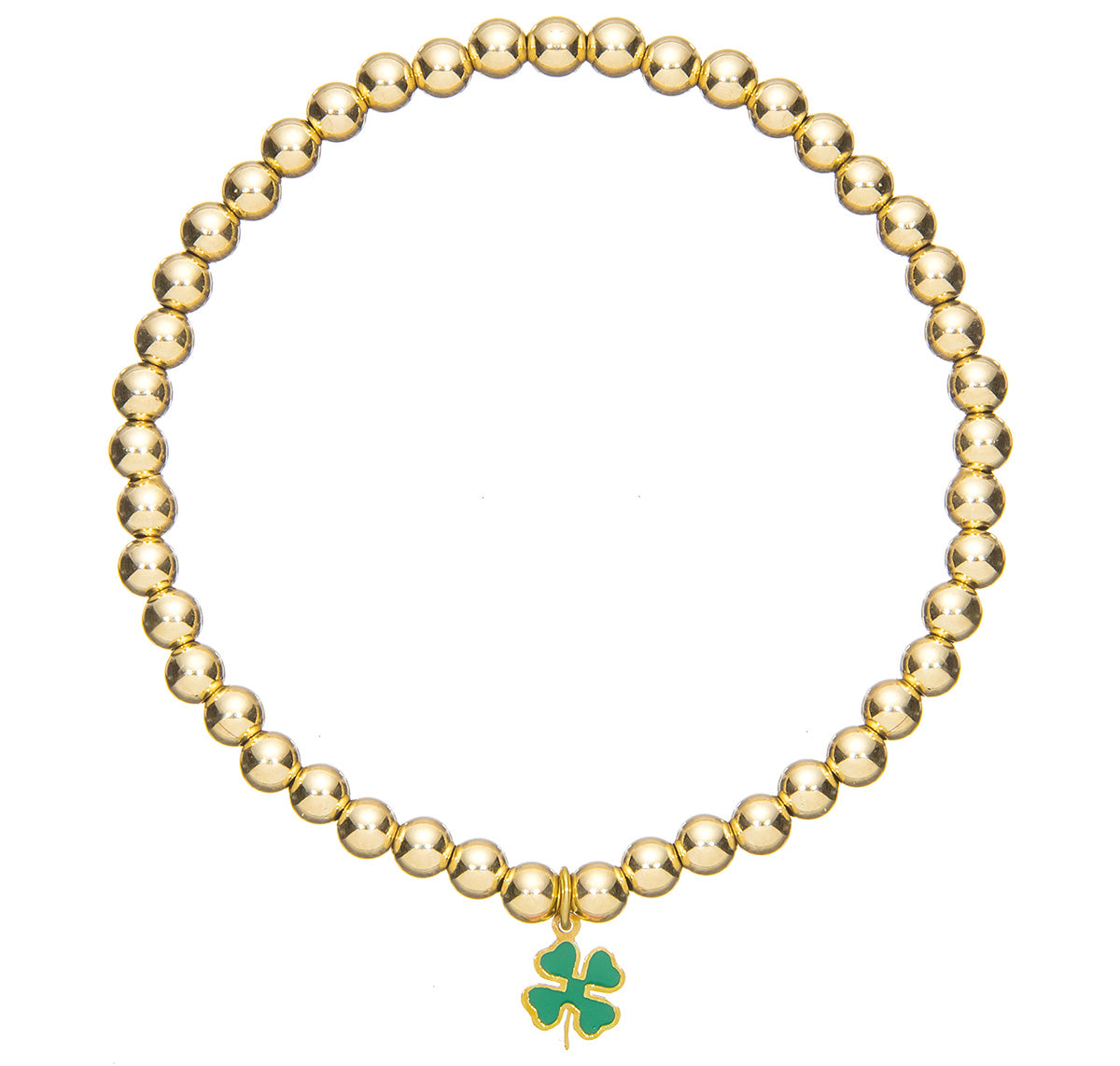 Lucky Clover Charm Bracelet