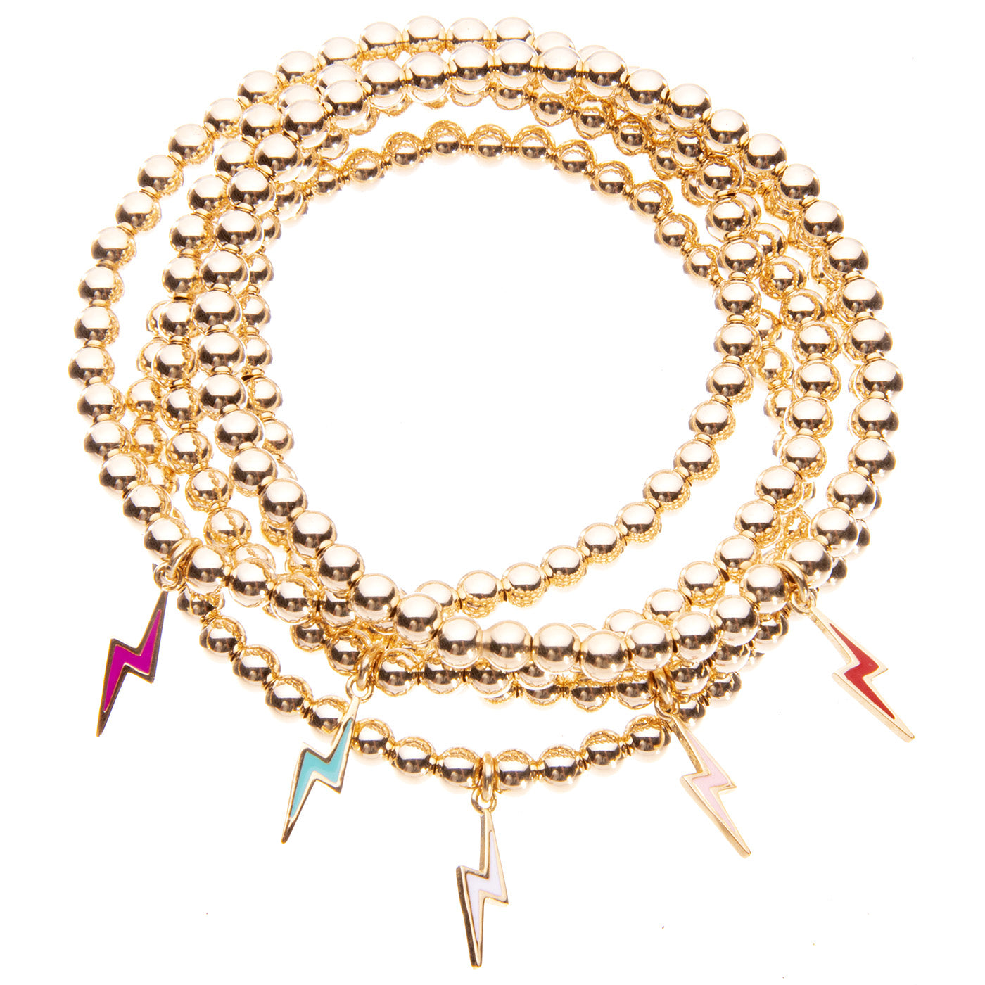 Candy Lightening Charm Bracelet