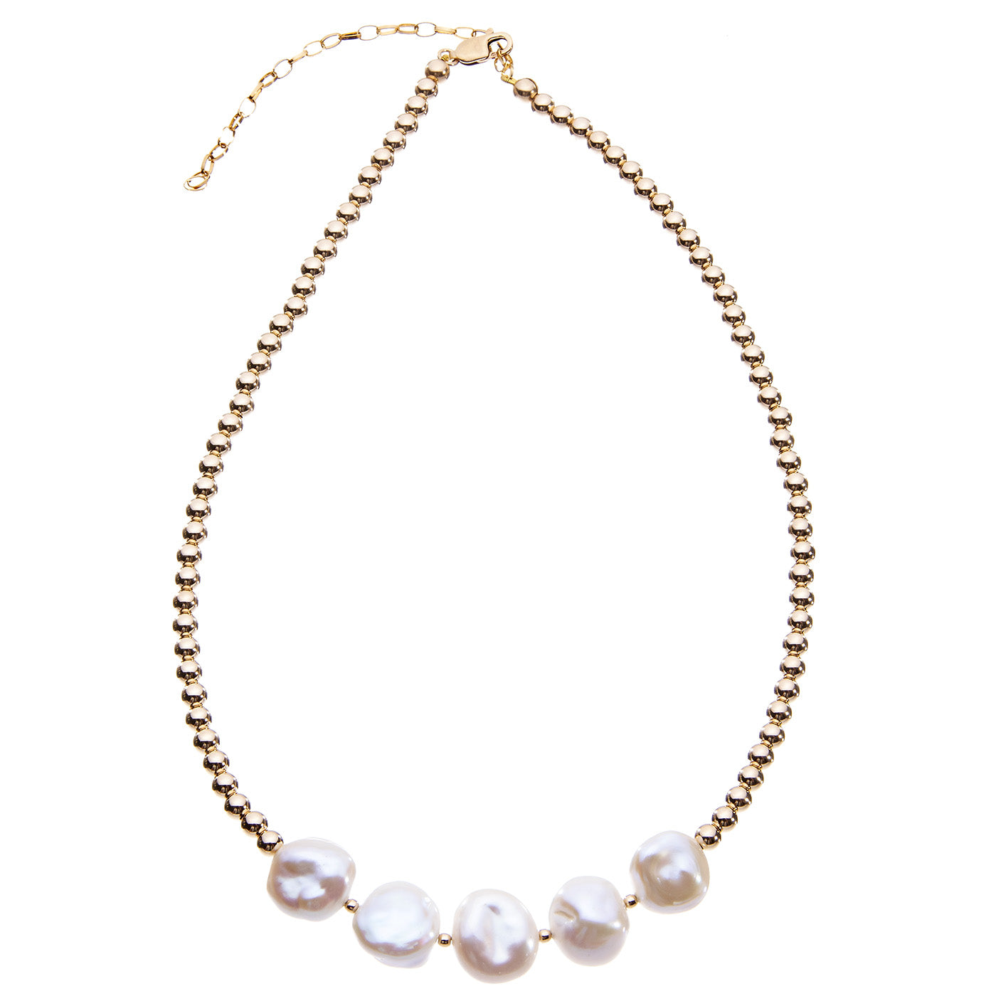 Baroque Pear Layering Necklace