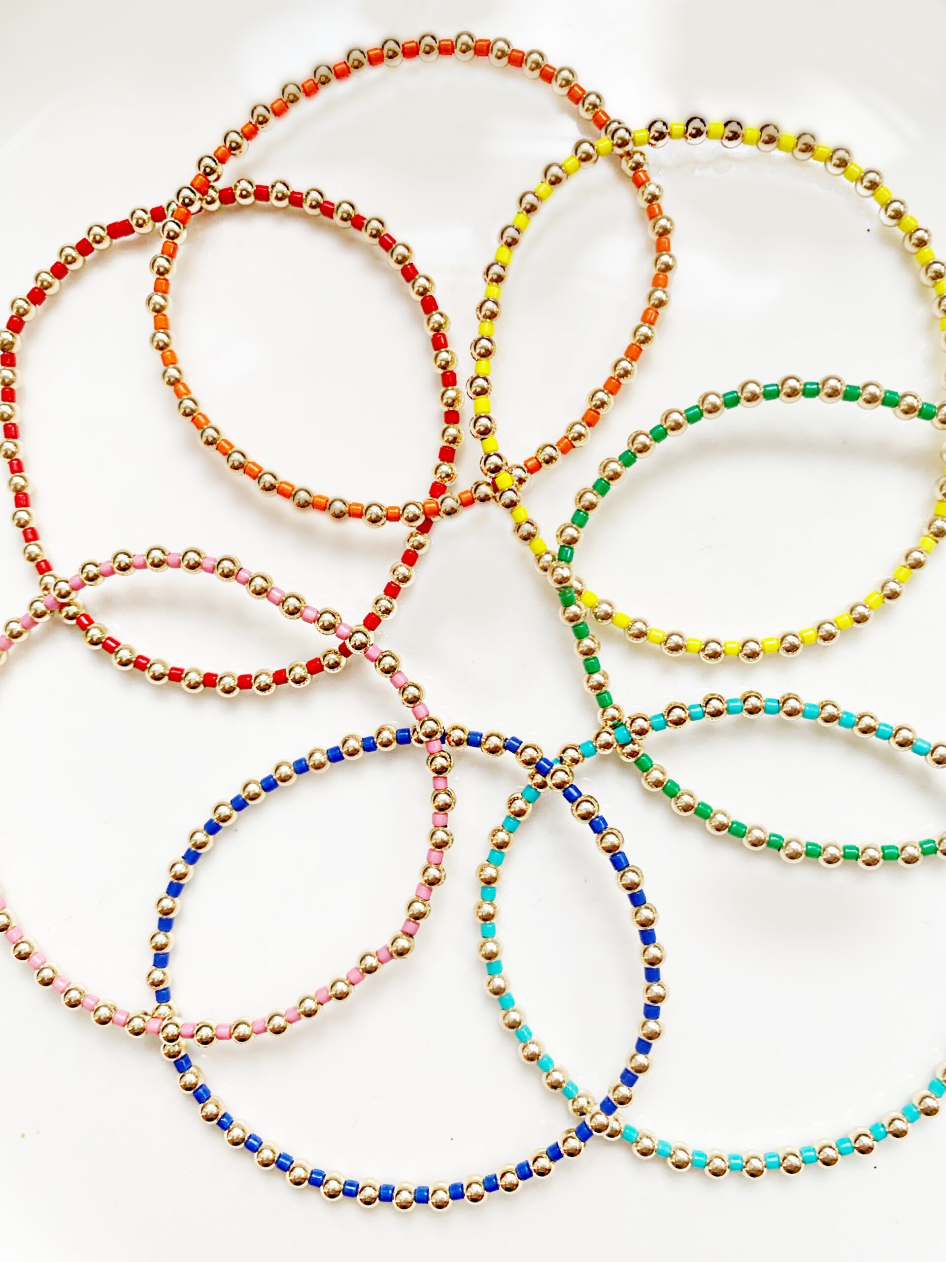 3mm Marlena Solid Color Mizuki Bracelet