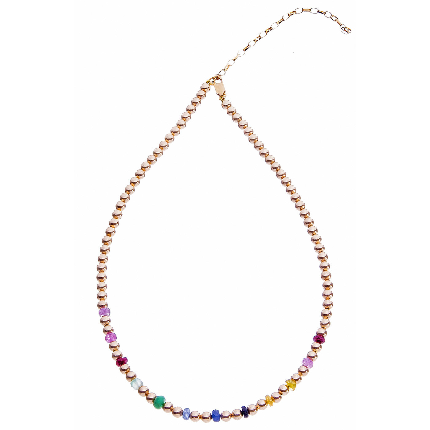 Rainbow Sapphire Choker