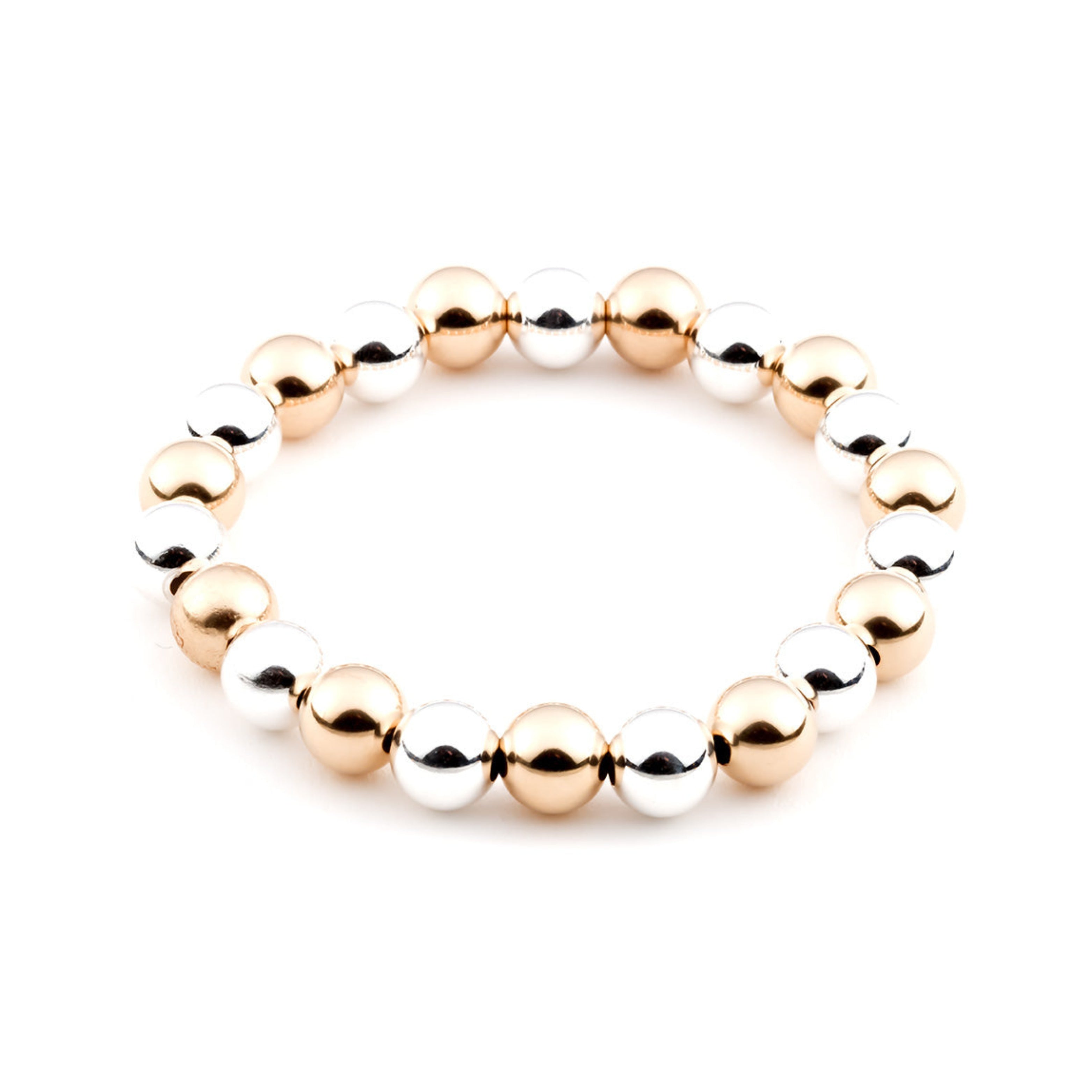 Megan Mixed Metal 8mm Bracelet