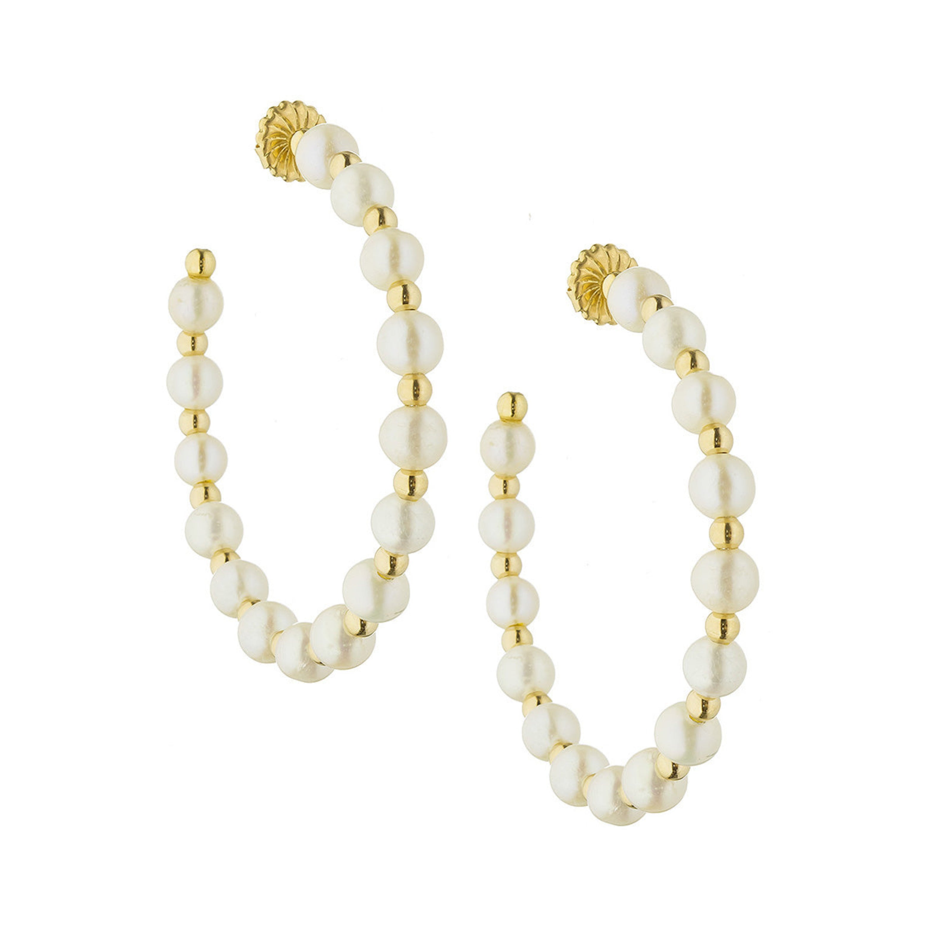 Pearl Hoops