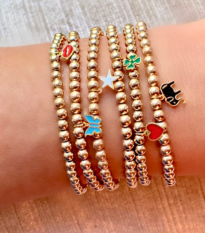 Love HEART Charm Bracelet